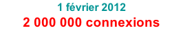 1 fvrier 2012 2 000 000 connexions